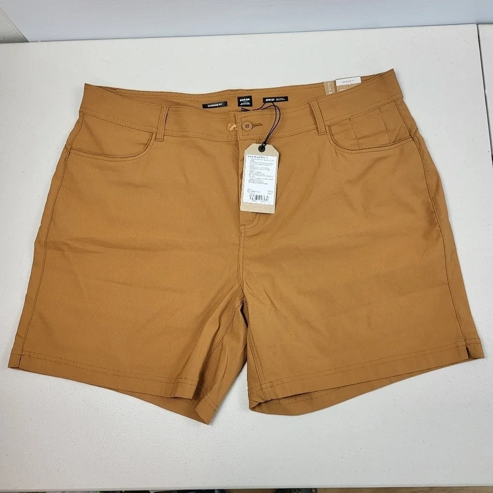 PRANA Modest Halle Women's 7" Short Earthbound Color Sz 20W NWT NEW